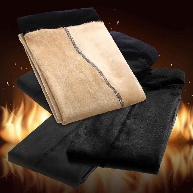 Bonuci Maternity Pantyhose Winter Pregnancy Fleece Lined Tight Women Stretchy Opaque High Waist Thickened Legging - Image 4